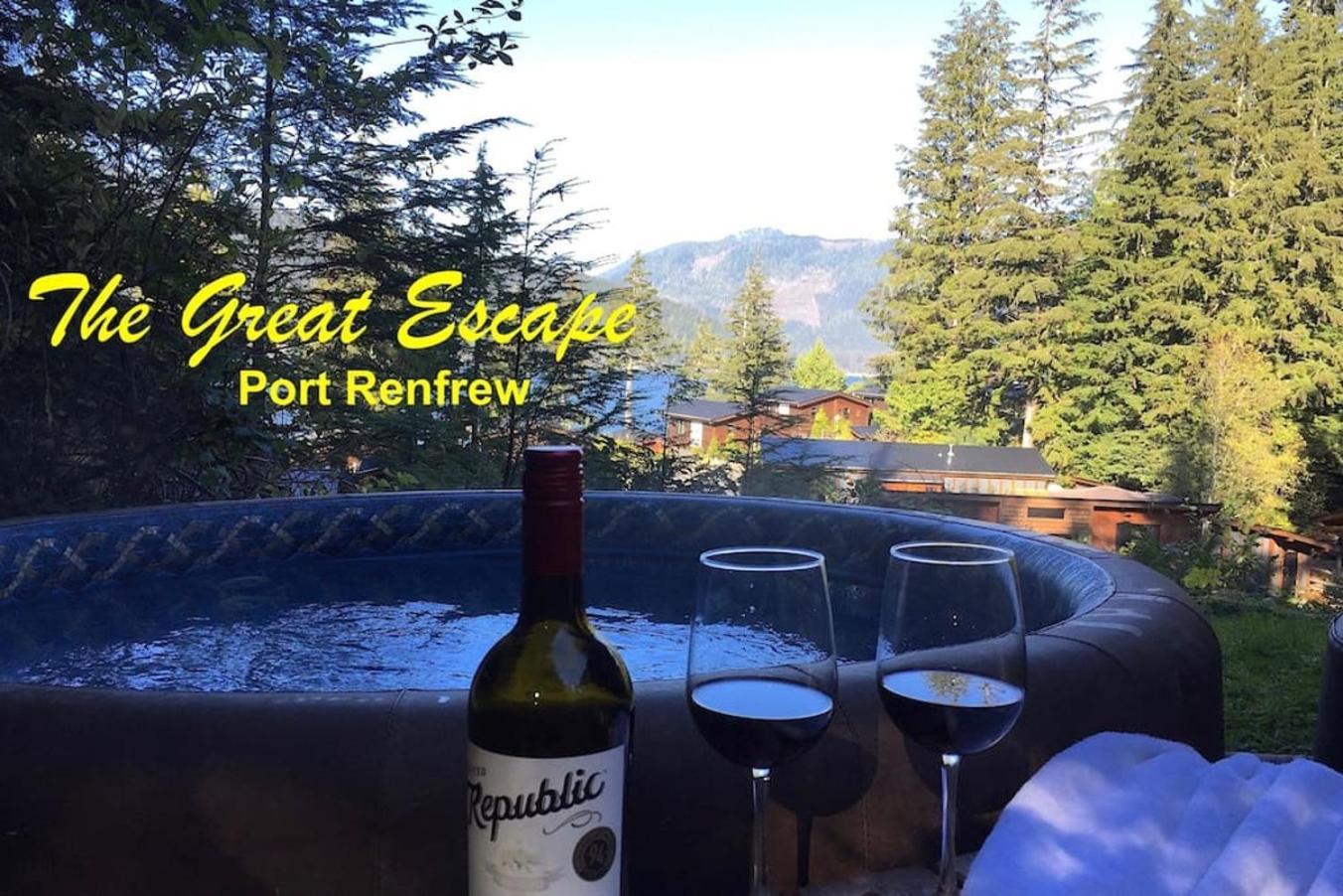 The Great Escape - Port Renfrew Villa Exteriör bild